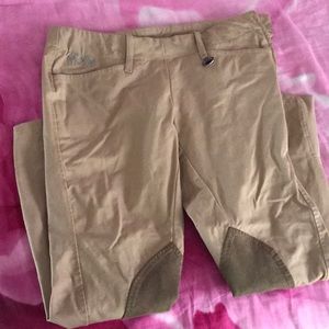 English horse show breeches side zip 24 coolmax